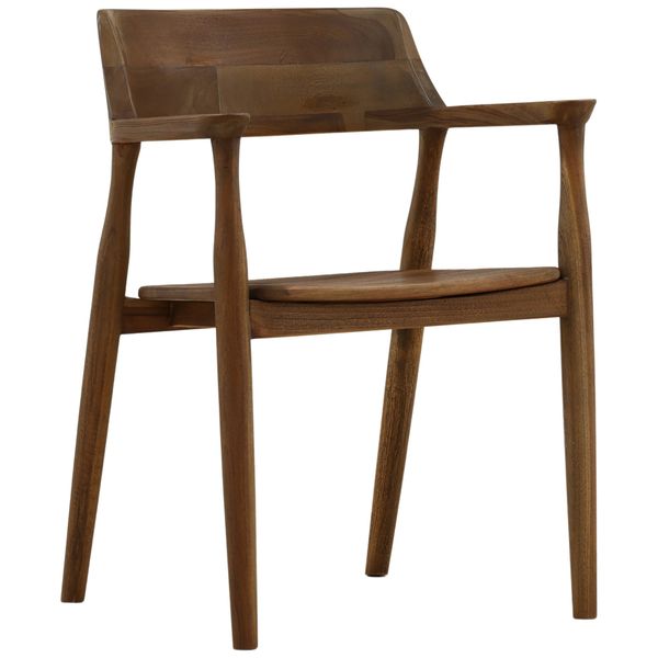 Dining Krzeslo, Brown, Set of 2