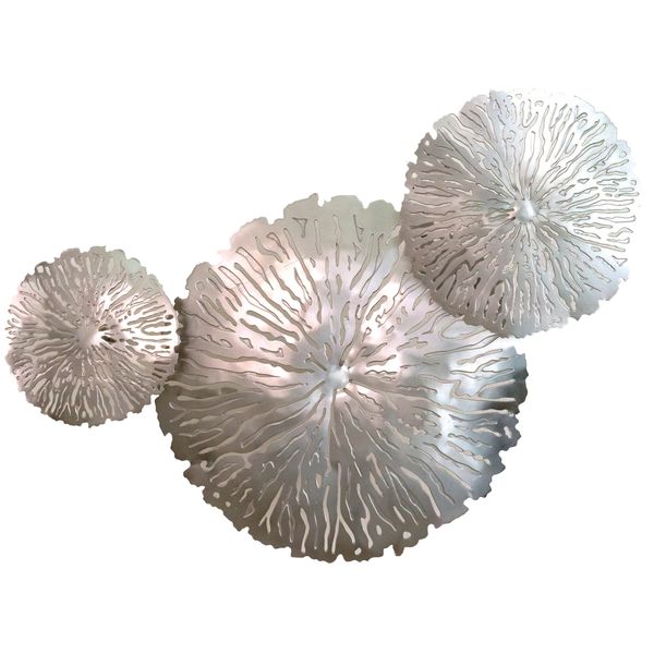Pad Clusters, Antique Nickel